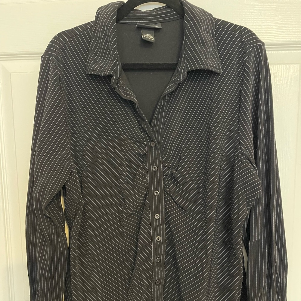 Pinstripe blouse